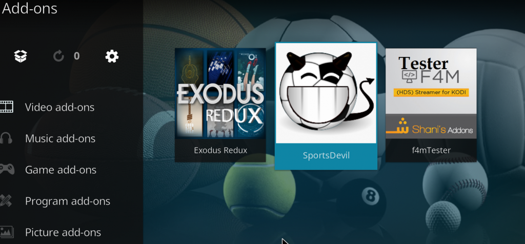 sportsdevil addon for kodi download