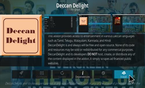 Install Deccan Delight