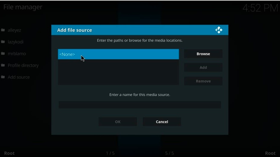 Deathstar Addon on Kodi