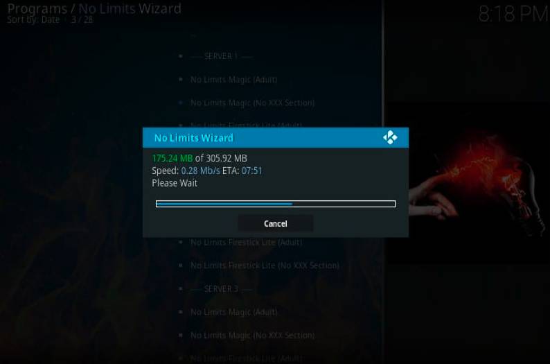 downloading no limits wizard