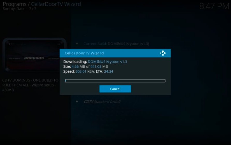 How to Install CellarDoor TV Builds on Kodi in Easy Steps