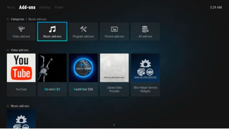 aura skin kodi