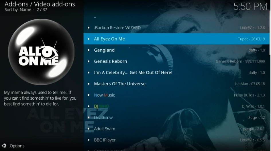 How to Install All Eyez on Me Kodi Addon in Easy Steps 