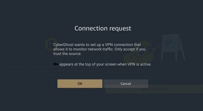 request connection