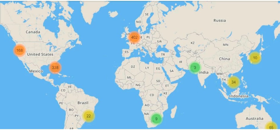 ipvanish vpn servers