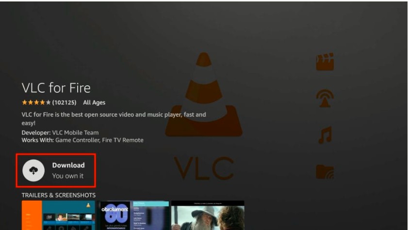 Get or Download VLC Player