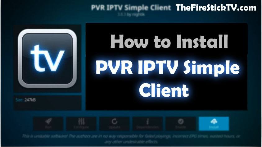 How to Install PVR IPTV Simple Client on Kodi in Easy Steps (2021)