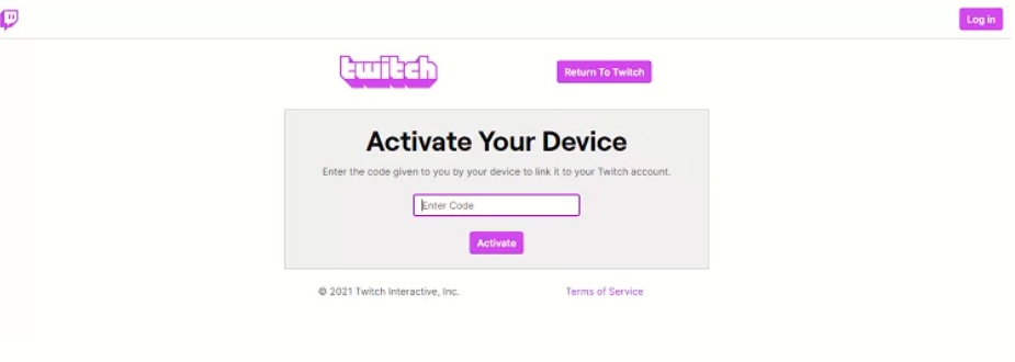 Activate Twitch on your firestick