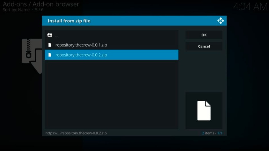 How to Install The Crew Addon on Kodi or Firestick