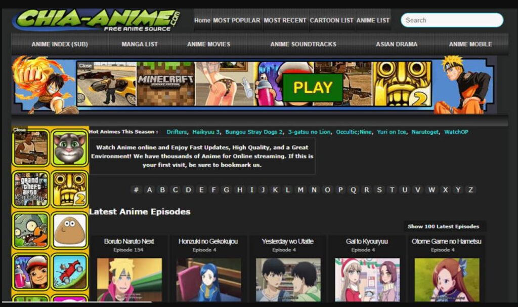 chia anime one of the best site for anime