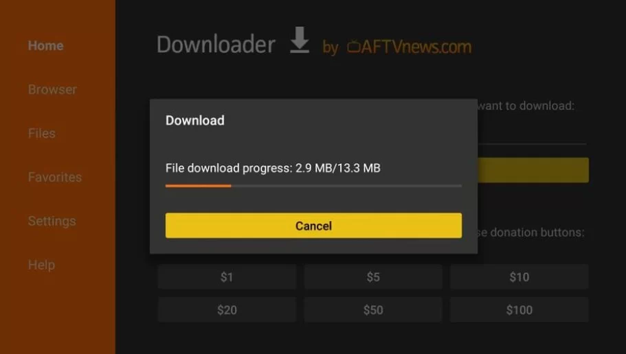 download Cinema HD app on Firestick