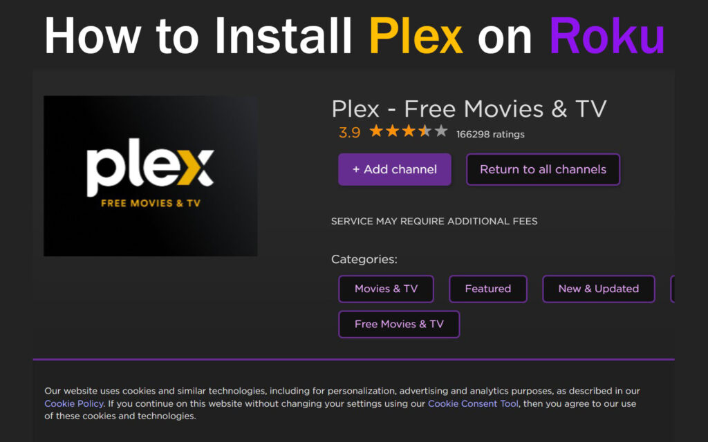 how to download and install plex on roku