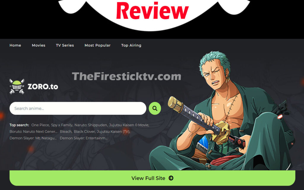 zoro.to review - best anime streaming service